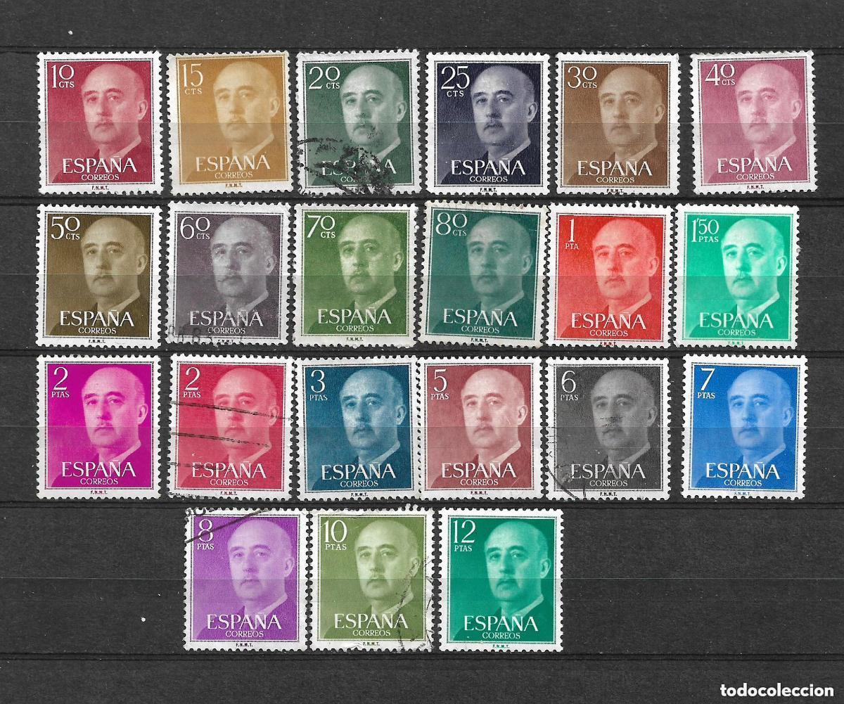 Sellos: espa&ntilde;a 1955 lote sellos usado - 2-48