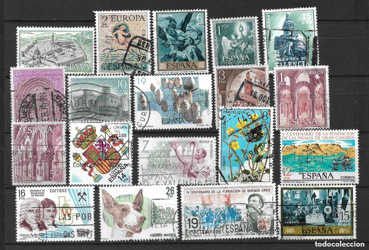 Sellos: espa&ntilde;a 19 sellos usados - 9/35 - Foto 1