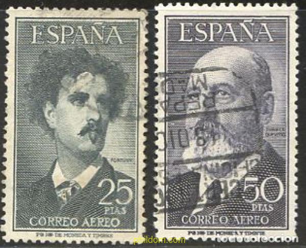 Sellos: 215162 USED ESPA&Ntilde;A 1956 MARIANO FORTUNY