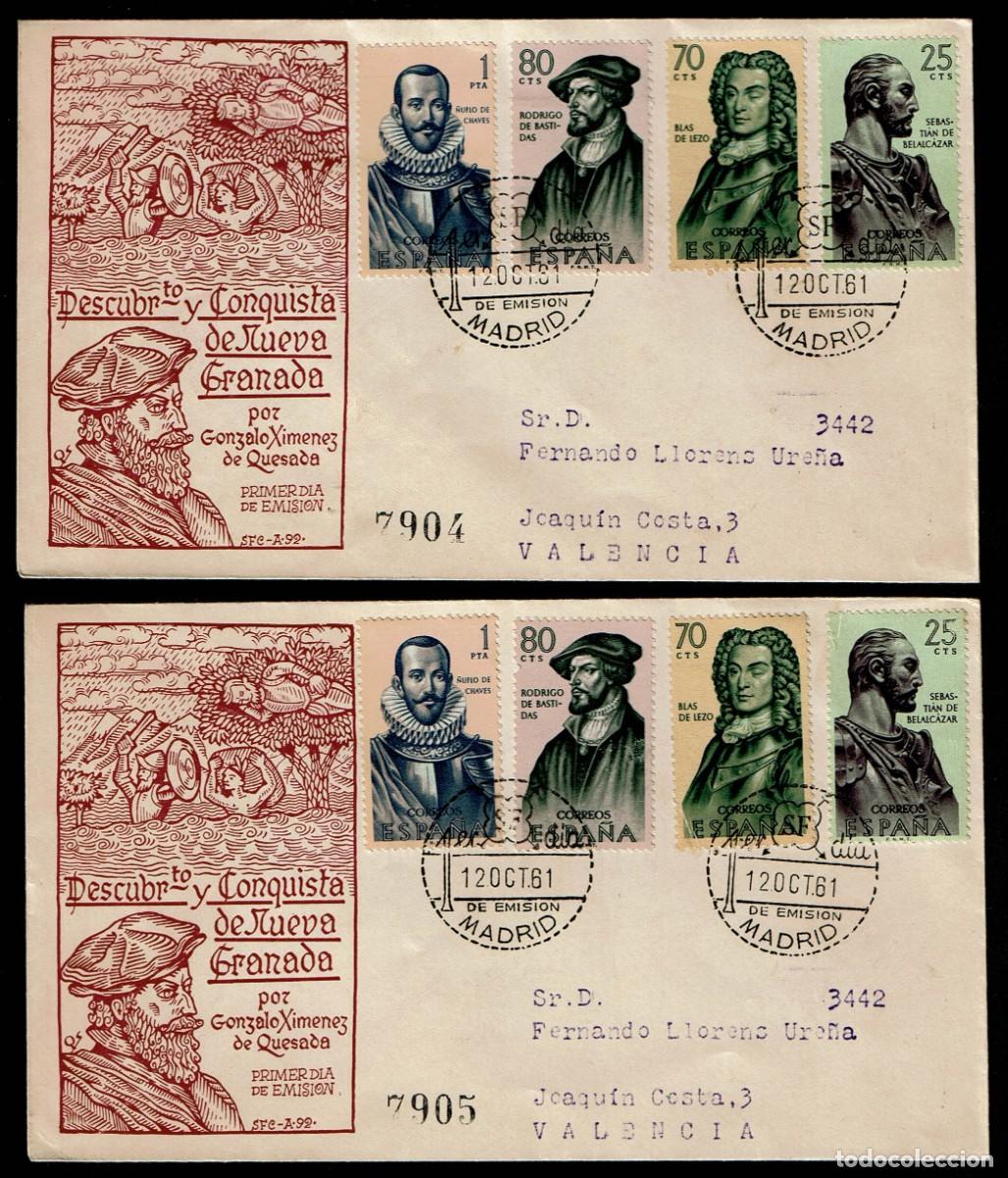 Sellos: SPD ESPA&Ntilde;A 1961 - FORJADORES DE AMERICA