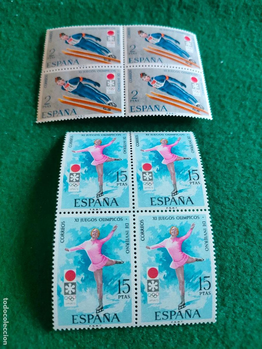 Sellos: EDIFIL 2074-75 NUEVO PERFECTO EN BLOQUE DE 4 - Foto 1