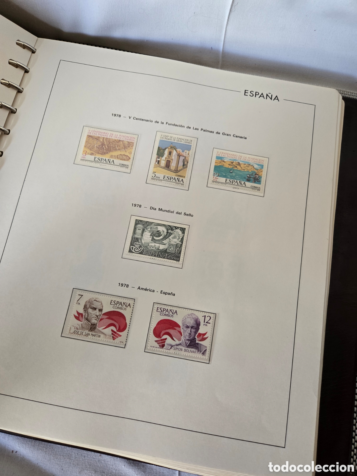 Sellos: &Aacute;lbum de sellos Espa&ntilde;a - Foto 2