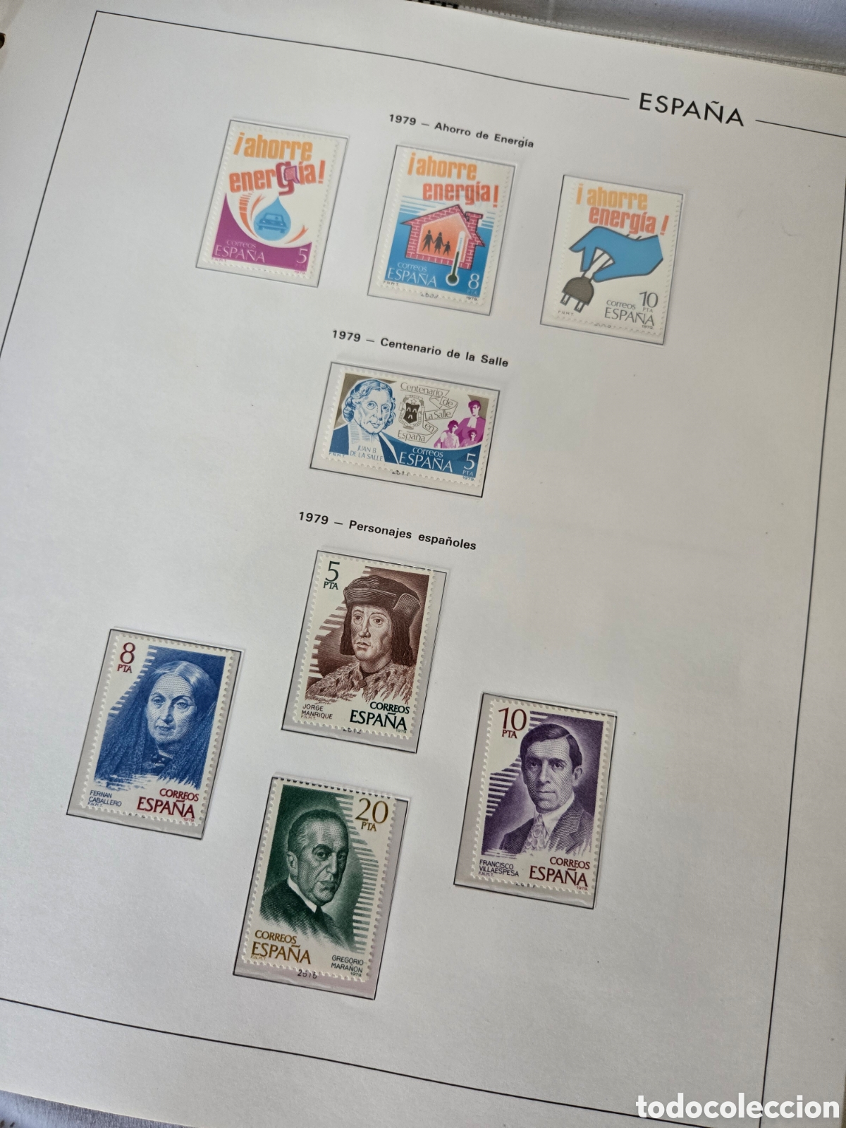 Sellos: &Aacute;lbum de sellos Espa&ntilde;a - Foto 5