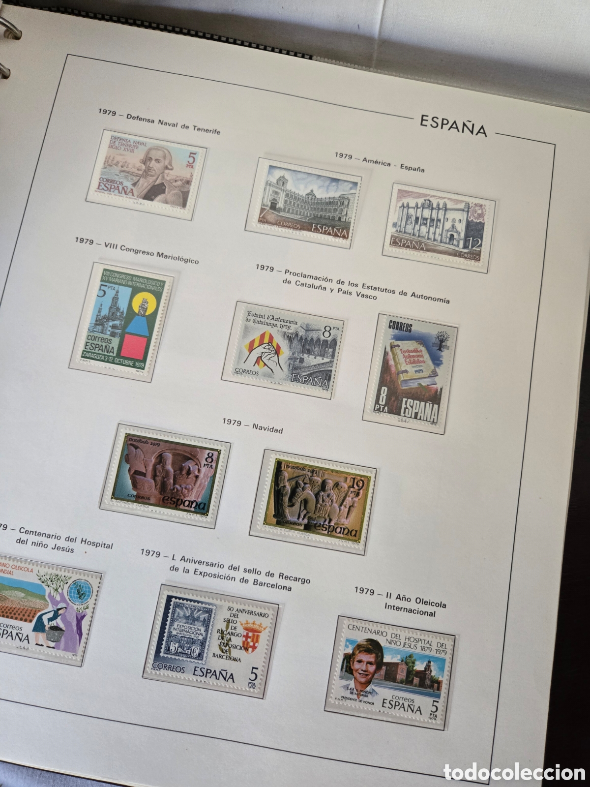 Sellos: &Aacute;lbum de sellos Espa&ntilde;a - Foto 10