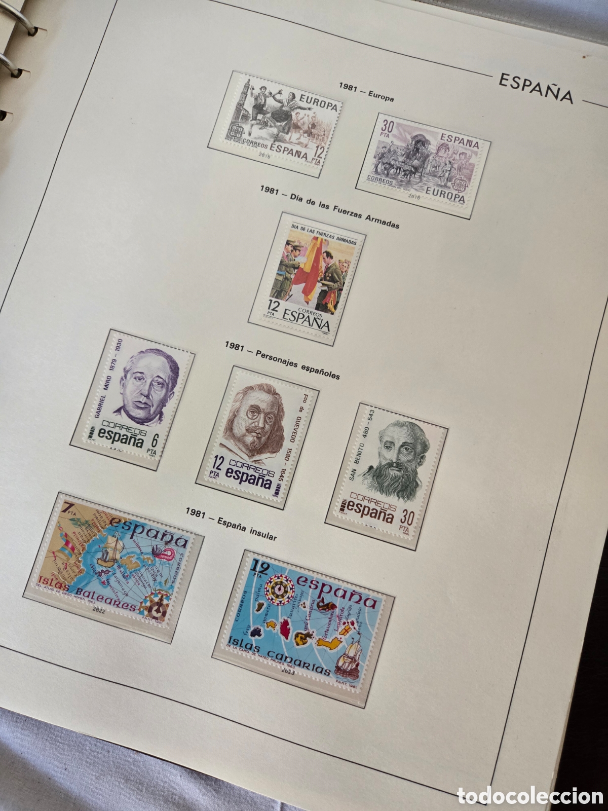Sellos: &Aacute;lbum de sellos Espa&ntilde;a - Foto 17