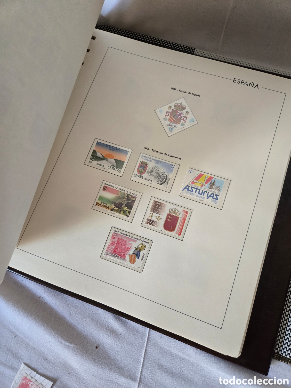 Sellos: &Aacute;lbum de sellos Espa&ntilde;a - Foto 23