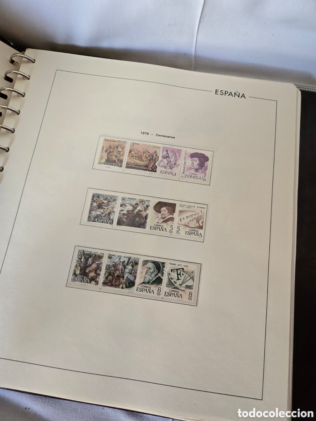 Sellos: &Aacute;lbum de sellos Espa&ntilde;a - Foto 1