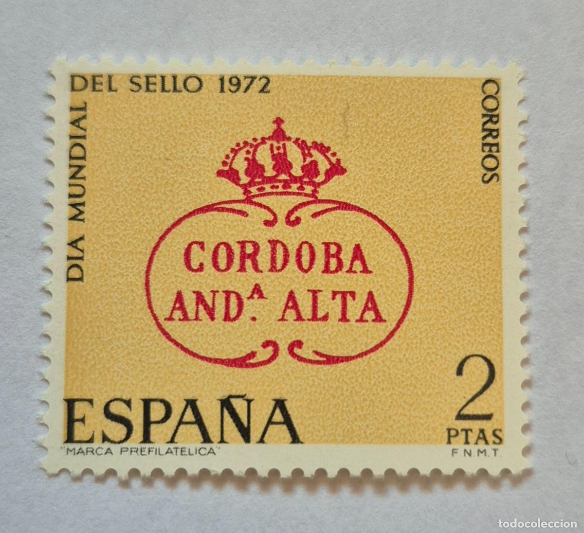 Sellos: A&ntilde;o 1972 - Edifil 2092** - Dia del sello - Nuevo sin fijasello - Se env&iacute;a el de la imagen