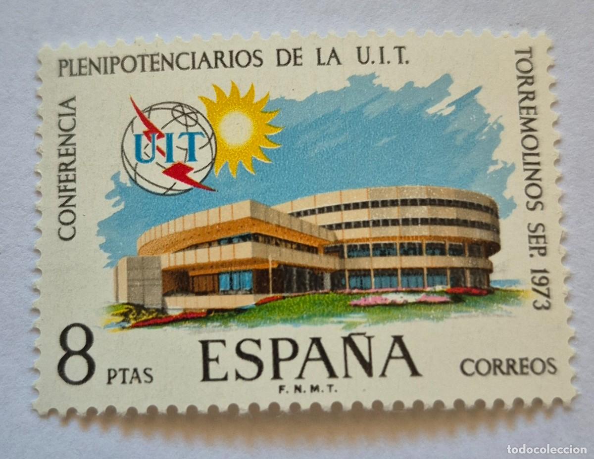 Sellos: A&ntilde;o 1973 - Edifil 2145** - Conf. Plenipotenciarios - Nuevo sin fijasello - Se env&iacute;a el de la imagen