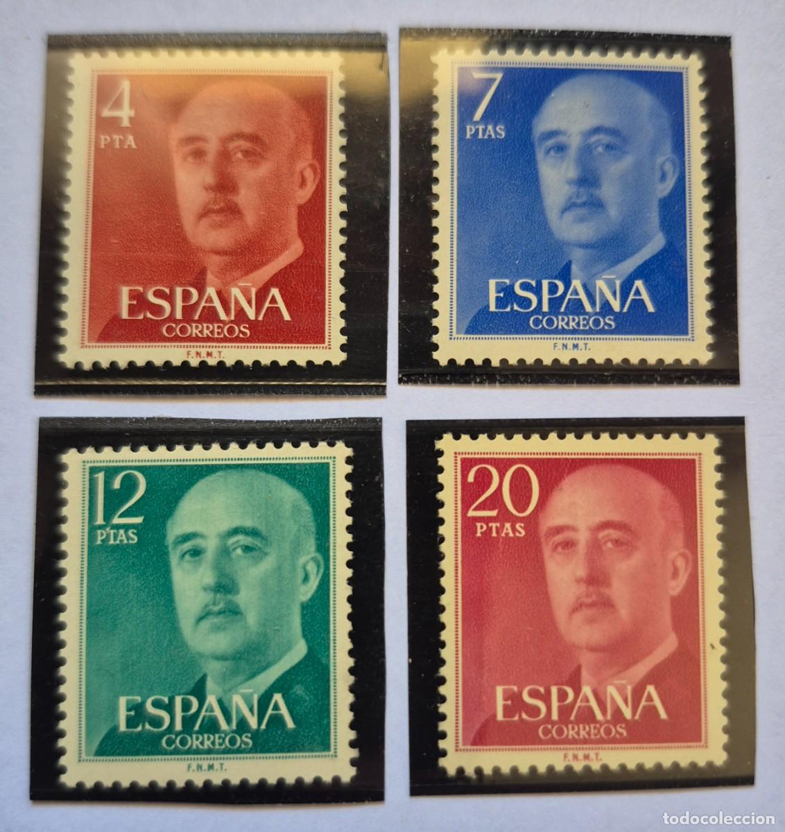 Sellos: A&ntilde;o 1974 - Edifil 2225/2228** - General Franco - Nuevo sin fijasello - Se env&iacute;a el de la imagen