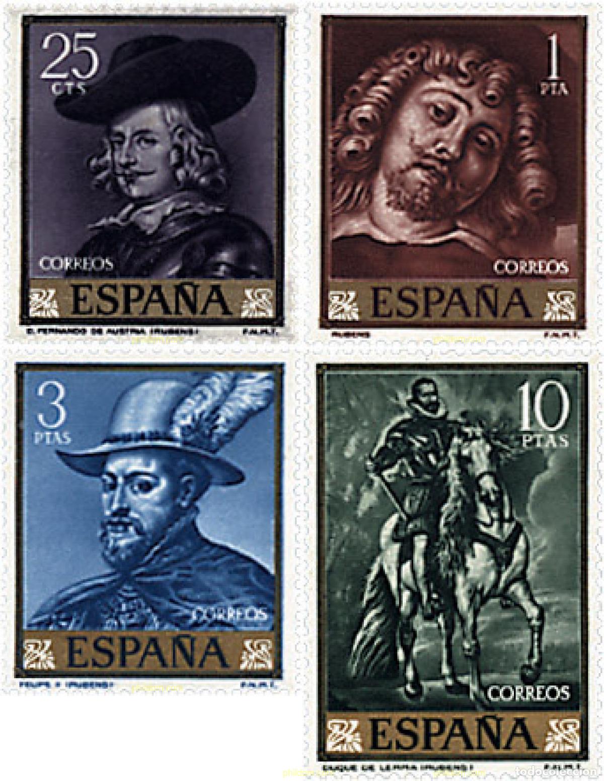 Sellos: 84569 MNH ESPA&Ntilde;A 1962 PEDRO PABLO RUBENS
