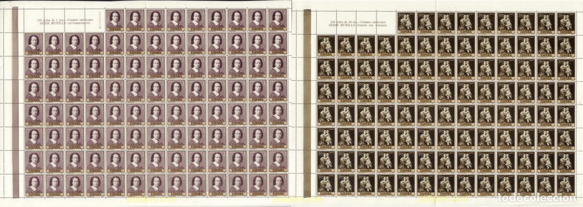 Sellos: 373446 MNH ESPA&Ntilde;A 1960 DIA DEL SELLO. BARTOLOME ESTEBAN MURILLO