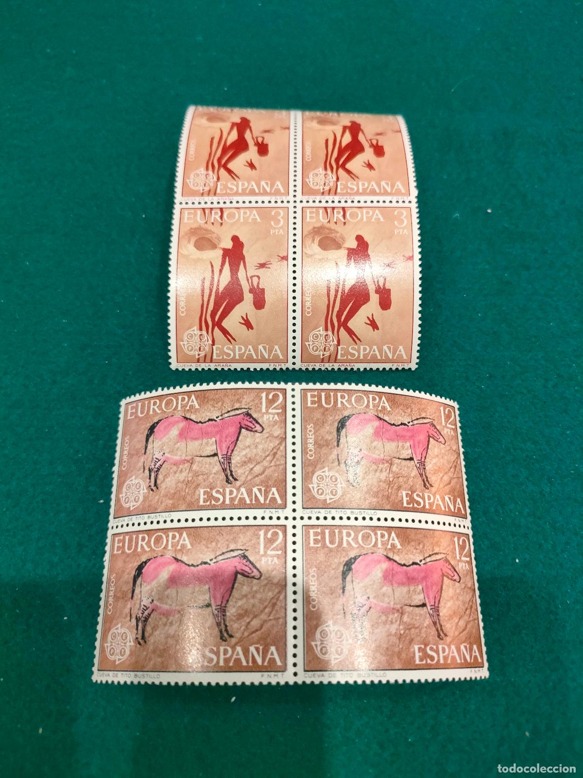 Sellos: EDIFIL 2259-60 NUEVO PERFECTO EN BLOQUE DE 4