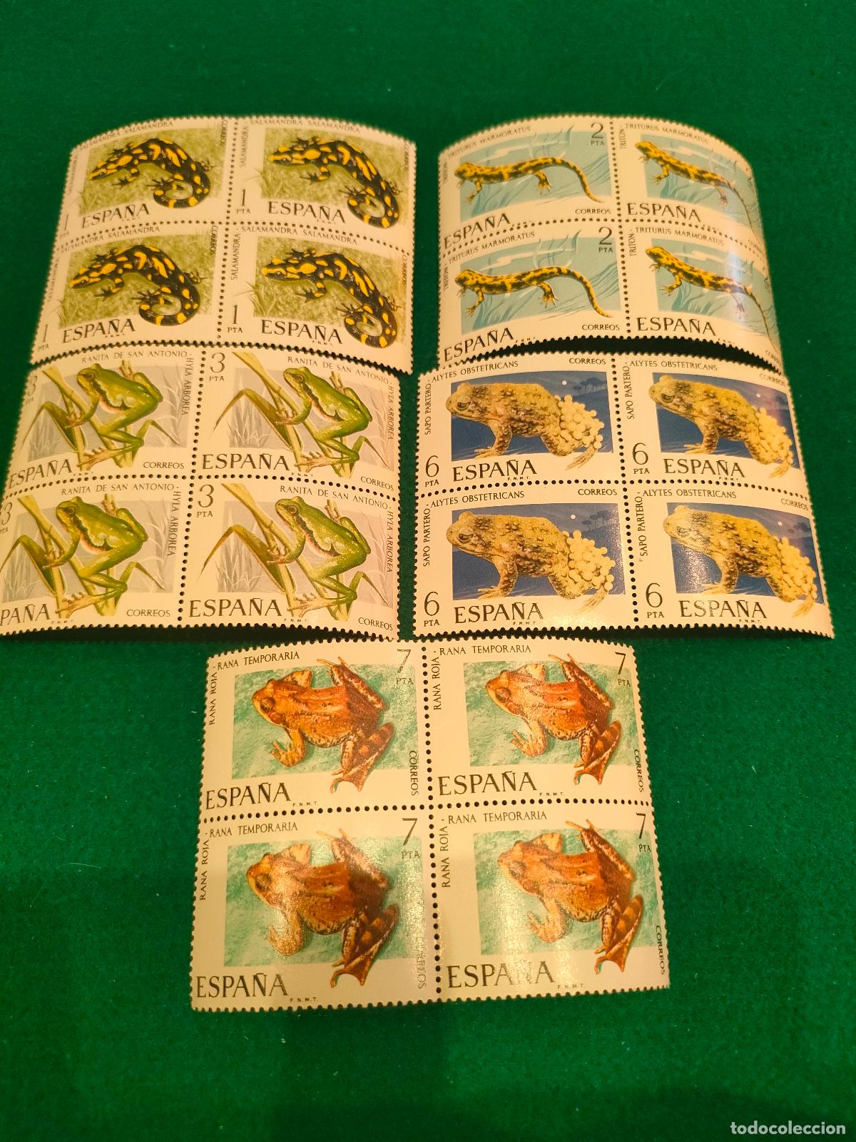 Sellos: EDIFIL 2272-76 NUEVO PERFECTO EN BLOQUE DE 4