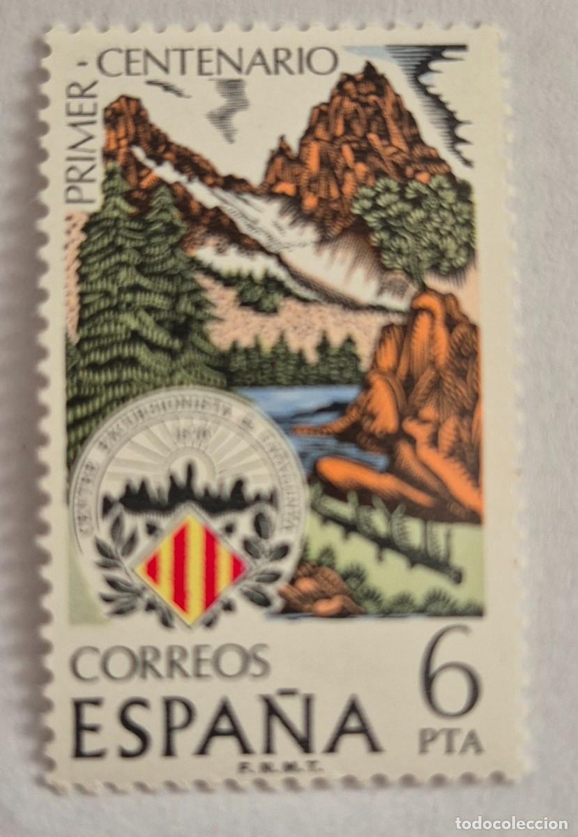 Sellos: A&ntilde;o 1976-Edifil 2307**-Centro excursionista de Catalu&ntilde;a-Nuevo sin fijasello-Se env&iacute;a el de la imagen