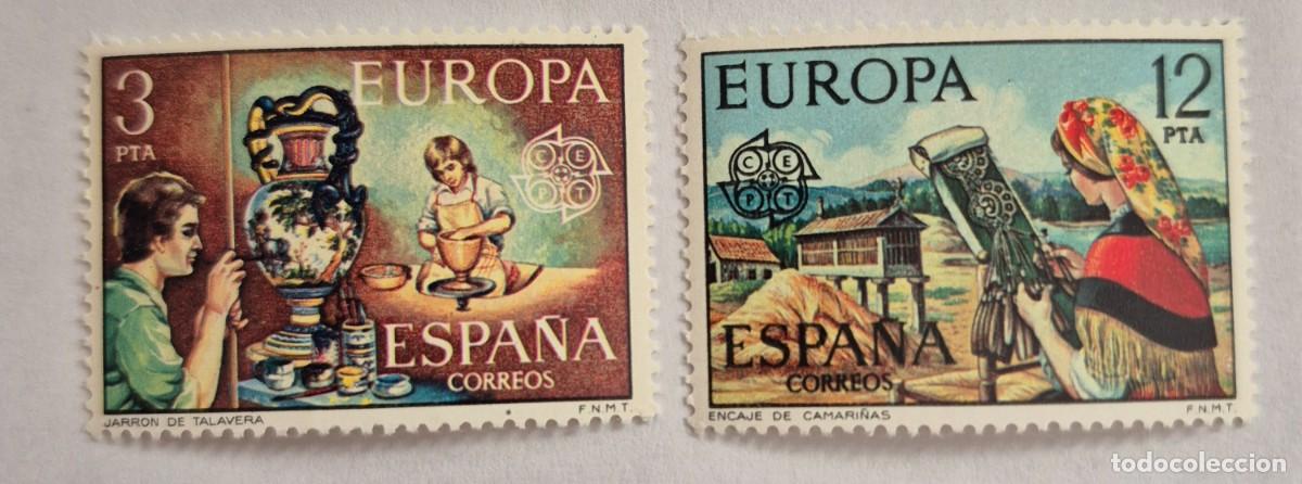 Sellos: A&ntilde;o 1976 - Edifil 2316/2317** - Europa CEPT - Nuevo sin fijasello - Se env&iacute;a el de la imagen