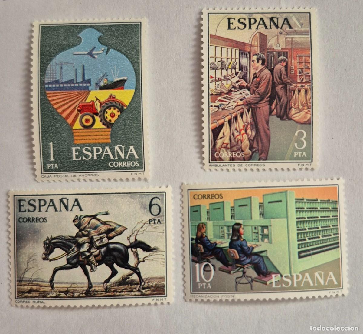 Sellos: A&ntilde;o 1976 - Edifil 2329/2332** - Servicio de Correos - Nuevo sin fijasello - Se env&iacute;a el de la imagen