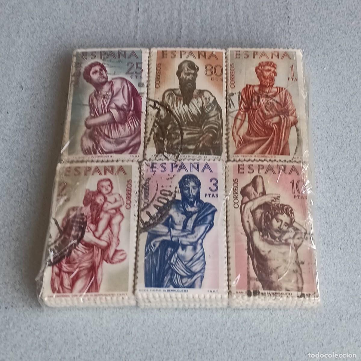 Sellos: BERRUGUETE. 100 SERIES Matasello. Edifil. 1438-1443