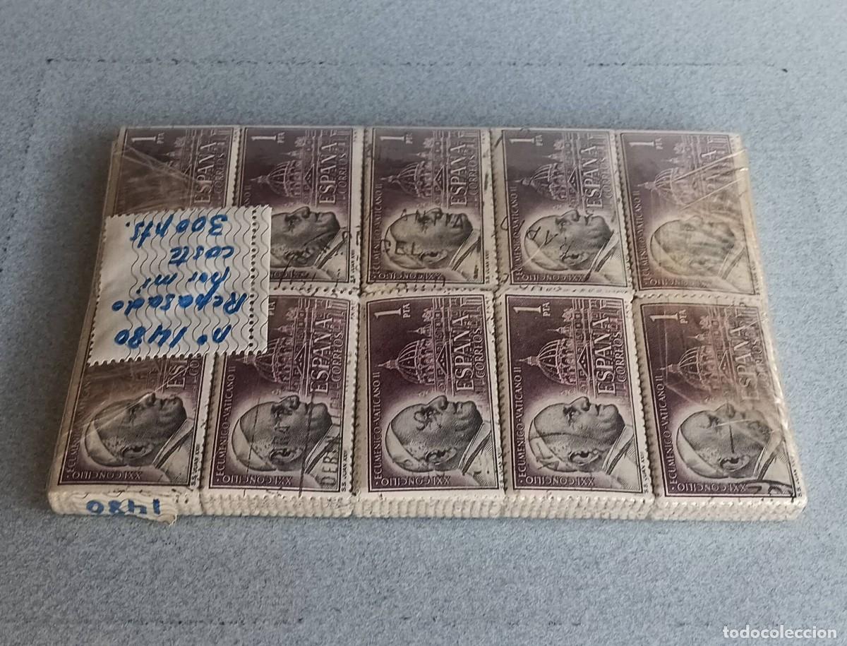 Sellos: CONCILIO VATICANO II. 1962. 1.000 SELLOS Matasello. Edifil. 1480.