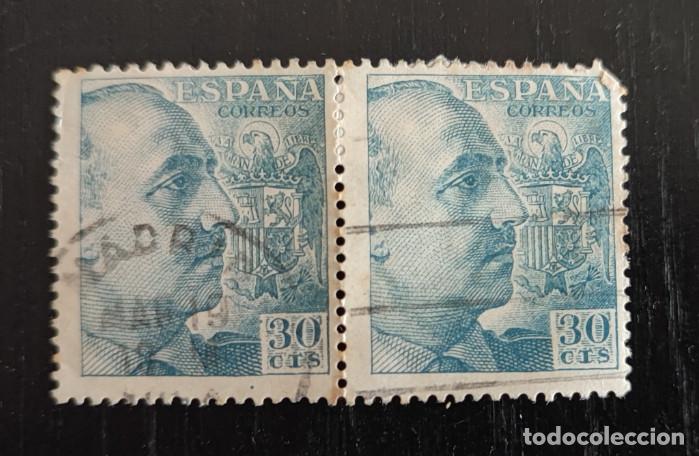 Sellos: 2 SELLOS DE FRANCO DE 30 CENTIMOS