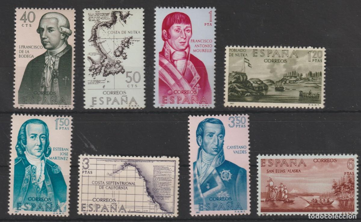 Sellos: Espa&ntilde;a Spain 1967 - Edifil 1819/1826 mnh**