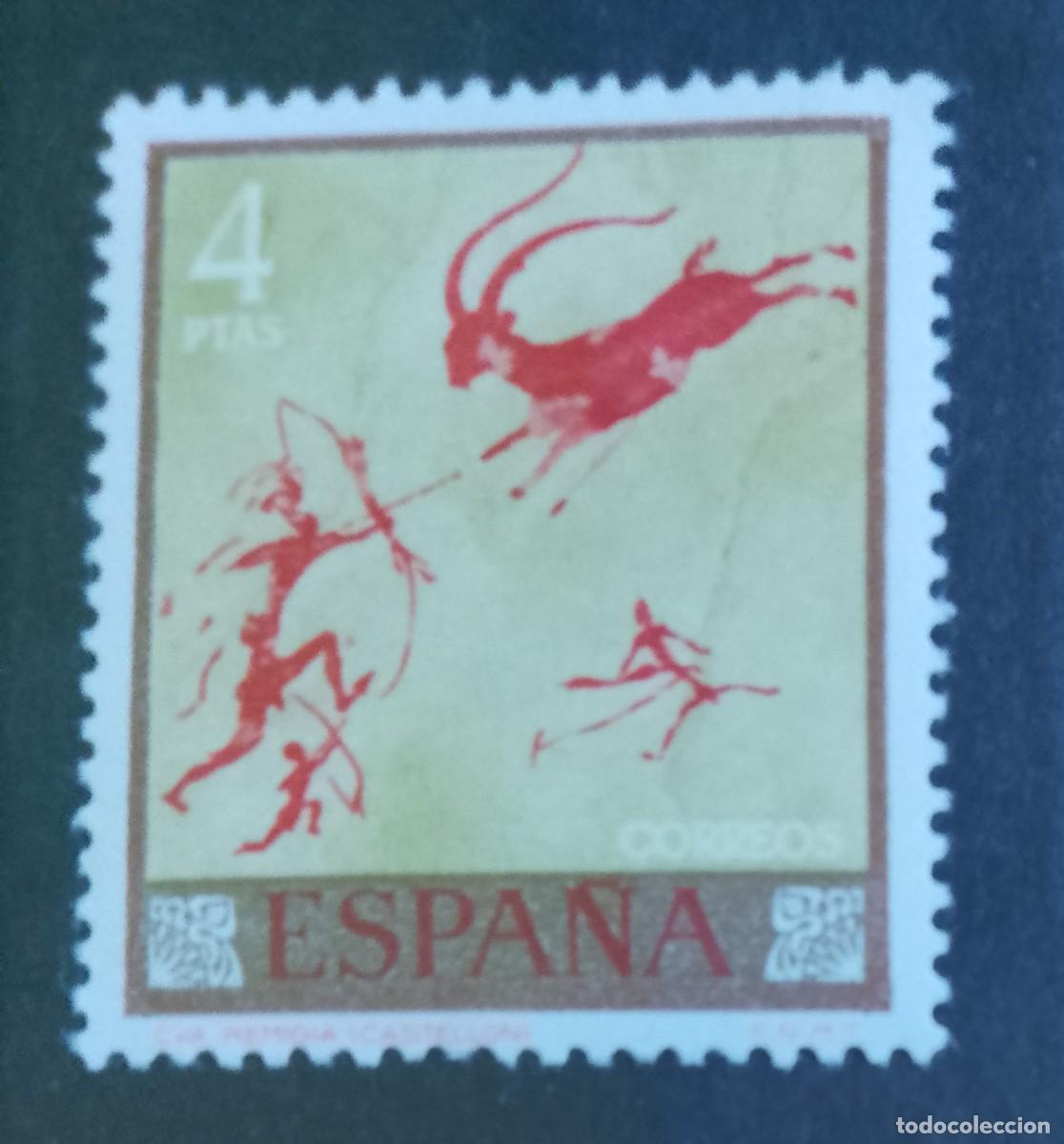 Sellos: ESPA&Ntilde;A - V/F 4 PTAS- A&Ntilde;O 1967 - EDIFIL 1787 - HOMENAJE AL PINTOR DESCONOCIDO. D&Iacute;A DEL SELLO