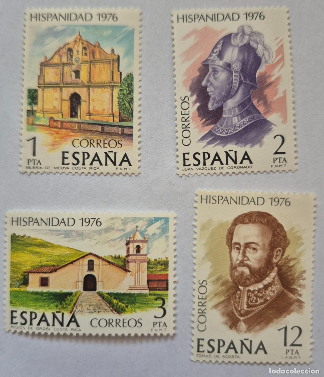 Sellos: A&ntilde;o 1976 - Edifil 2371/2374** - Hispanidad - Nuevo sin fijasello - Se env&iacute;a el de la imagen