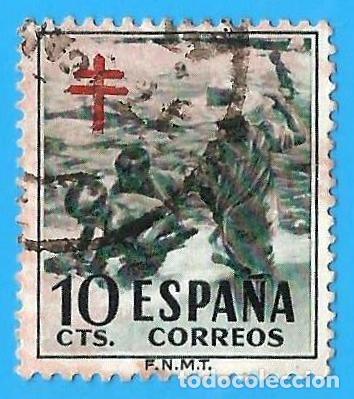 Sellos: Espa&ntilde;a. Spain. 1951. Edifil # 1104. Pro Tuberculosos