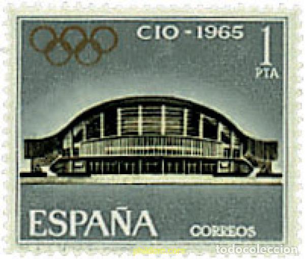 Sellos: 84613 MNH ESPA&Ntilde;A 1965 63 ASAMBLEA DEL COMITE OLIMPICO INTERNACIONAL