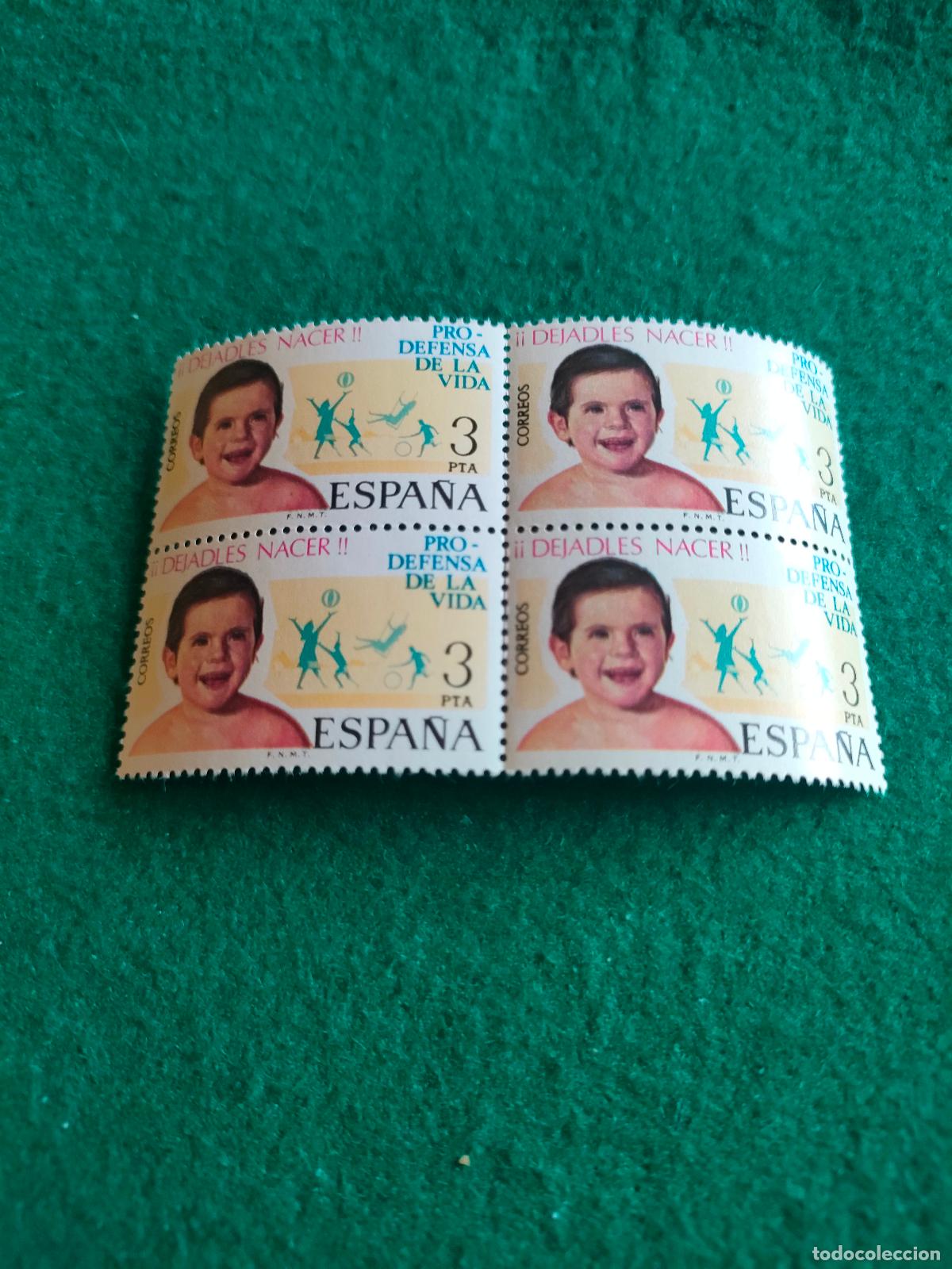 Sellos: EDIFIL 2282 NUEVO PERFECTO EN BLOQUE DE 4