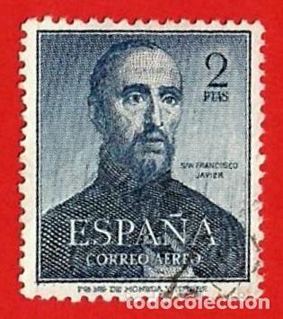 Sellos: Espa&ntilde;a. Spain. 1952. Edifil # 1018. IV Centenario de la muerte de San Francisco Javier