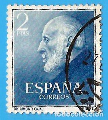 Sellos: Espa&ntilde;a. Spain. 1952. Edifil # 1019. Doctor Ramon y Cajal