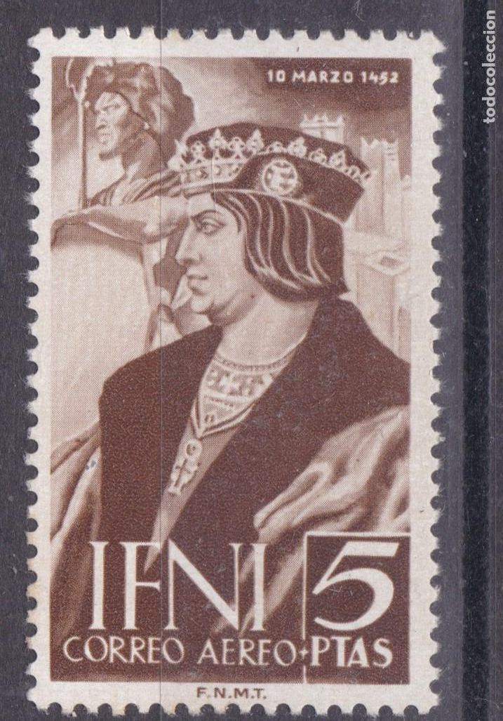 Sellos: SS11-IFNI Edifil 82 .Fernando Cat&oacute;lico . ** Sin Fijasellos .