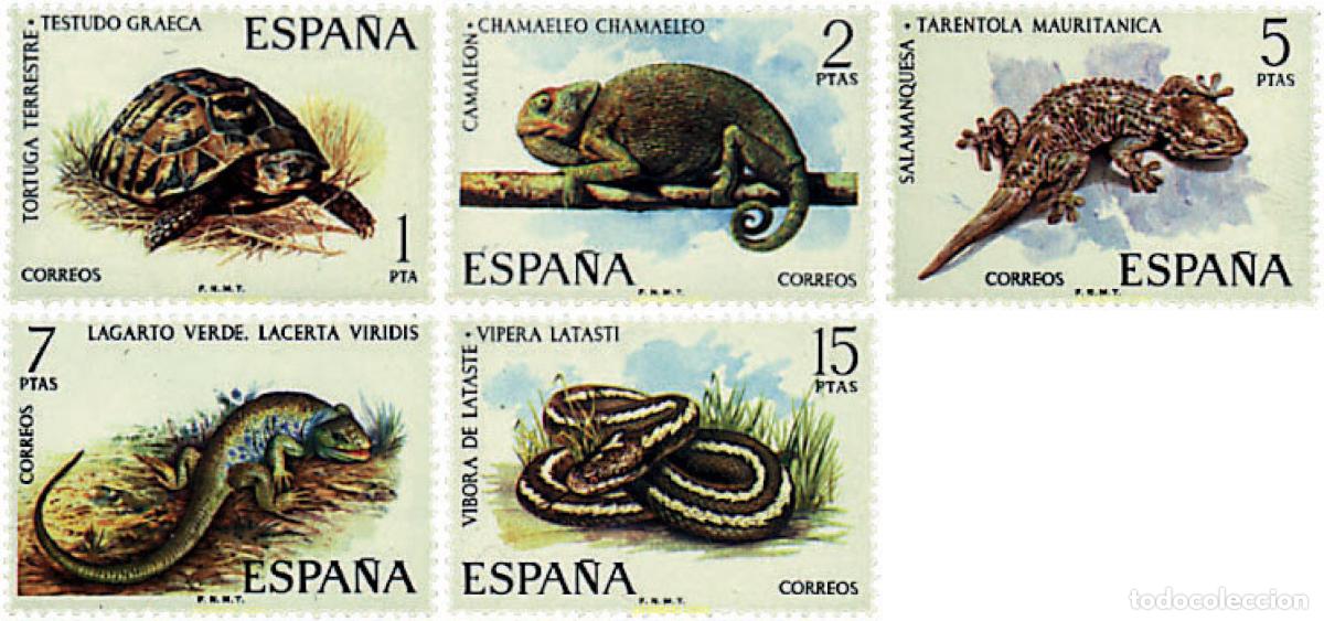 Sellos: 84885 MNH ESPA&Ntilde;A 1974 FAUNA
