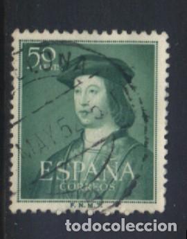 Sellos: S-12110- ESPA&Ntilde;A 1952. V CENTENARIO DEL NACIMIENTO DE FERNANDO EL CAT&Oacute;LICO.