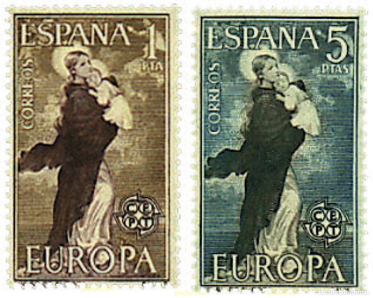 Sellos: 84584 MNH ESPA&Ntilde;A 1963 EUROPA CEPT