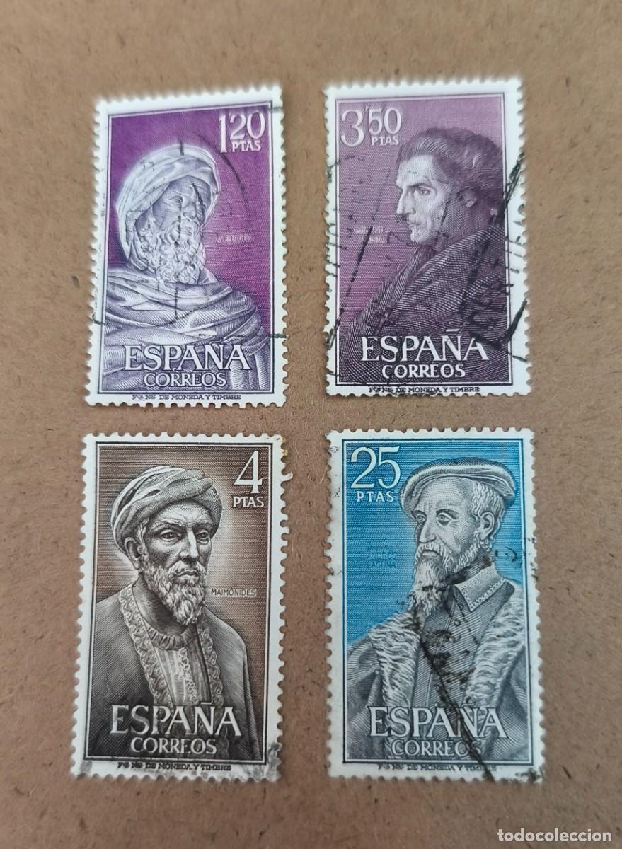 Sellos: Espa&ntilde;a 1967 Personajes espa&ntilde;oles edifil 1791/1794 serie completa