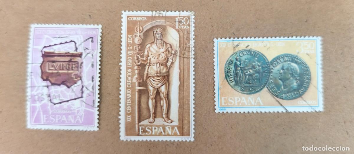 Sellos: Espa&ntilde;a 1968 XIX Centenario de la Legio VII G&eacute;mina,Fundadora de Le&oacute;n edifil 1871/1873 serie completa