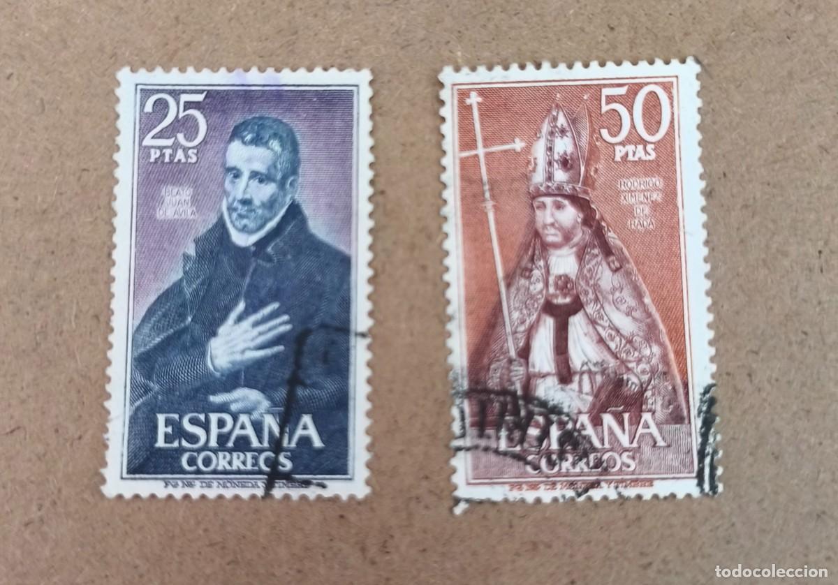 Sellos: Espa&ntilde;a 1970 Personajes espa&ntilde;oles edifil 1961/1962 serie completa