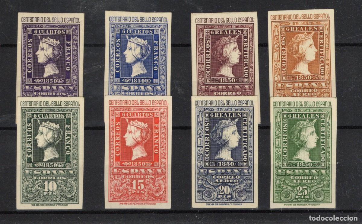 Sellos: PC843 Sellos Espa&ntilde;a a&ntilde;o 1950 EDIFIL 1075/1082** sellos originales en NUEVO