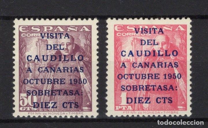 Sellos: PC844 Sellos Espa&ntilde;a a&ntilde;o 1950 EDIFIL 1088/1089* sellos originales en NUEVO