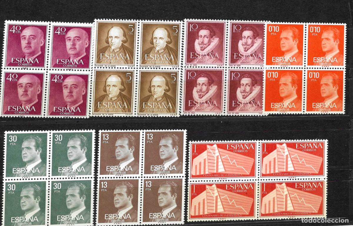 Sellos: Sellos de Espa&ntilde;a Sellos nuevos** en bloque de 4 , 2&ordm;Centenario - Foto 1