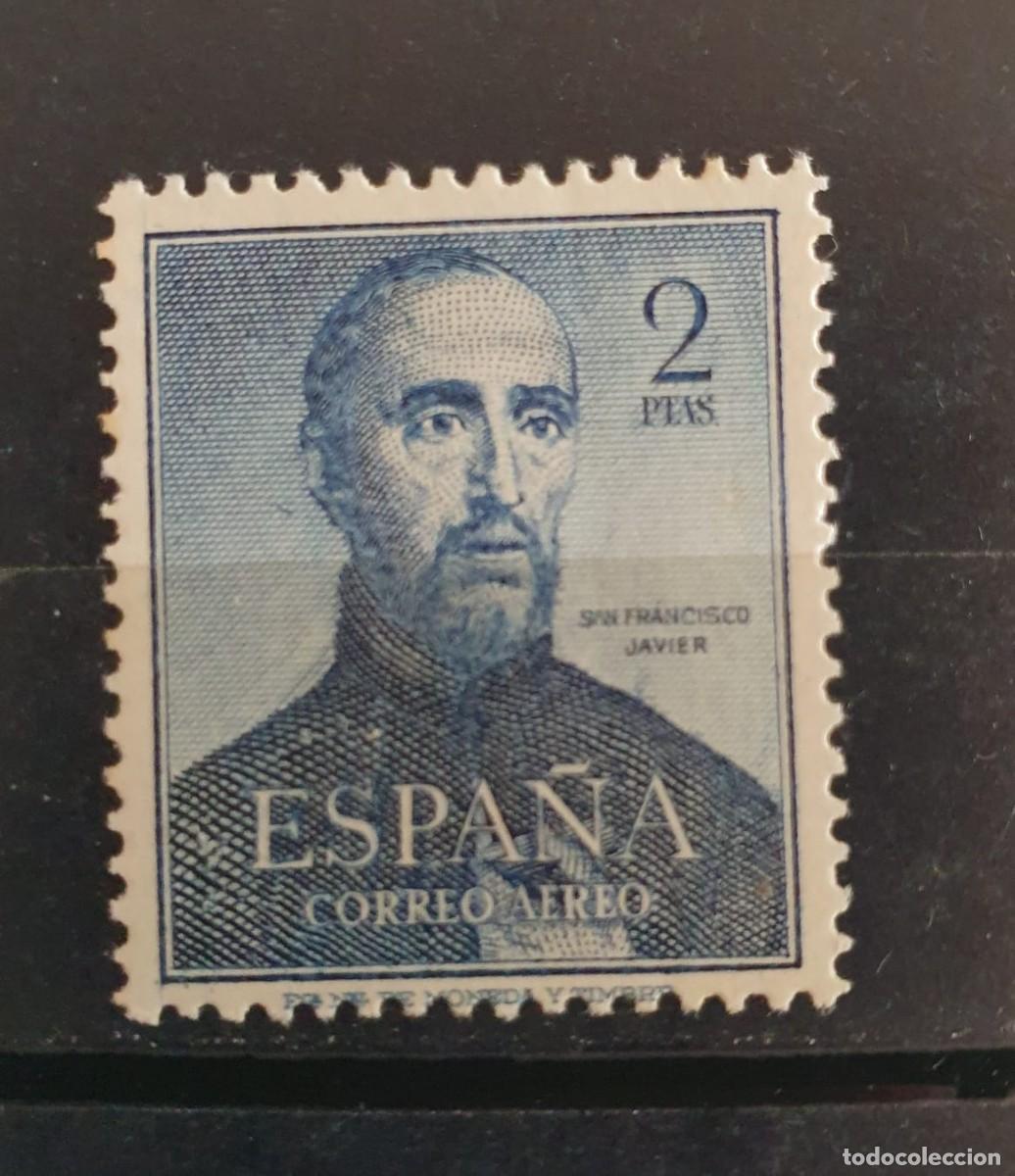 Sellos: EDIFIL 1118 ** SAN FRANCISCO JAVIER ESPA&Ntilde;A 1952