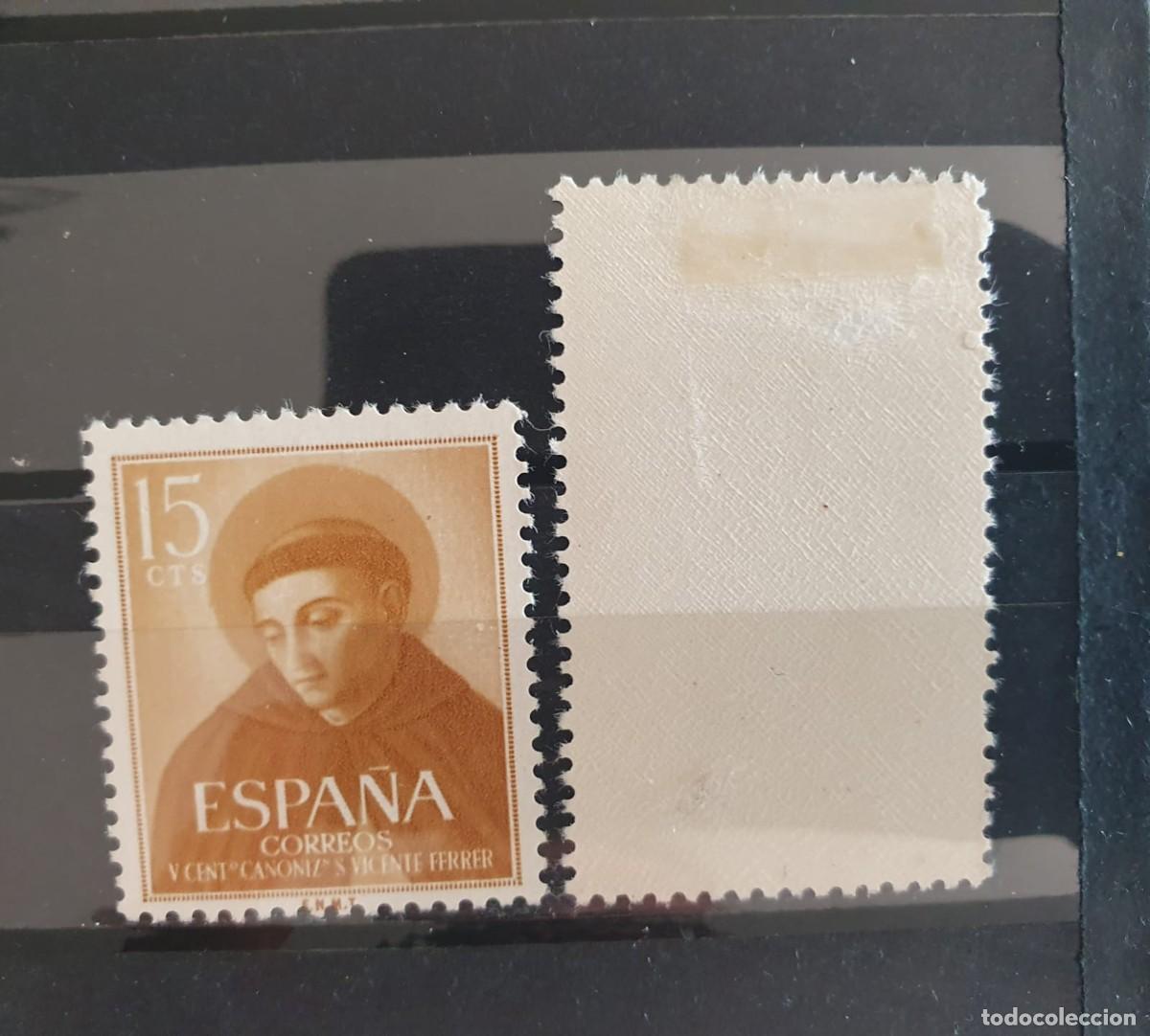 Sellos: EDIFIL 1183 * + 1184 * ESPA&Ntilde;A 1955 - Foto 2