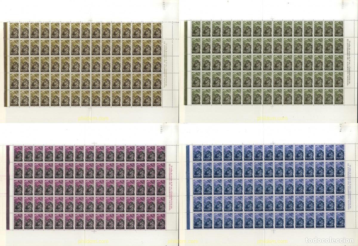 Sellos: 373430 MNH ESPA&Ntilde;A 1956 20 ANIVERSARIO DEL ALZAMIENTO NACIONAL