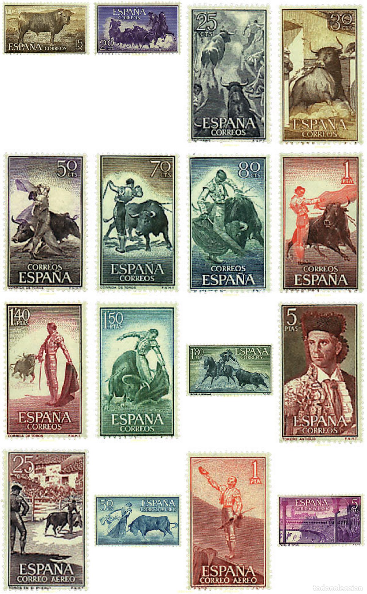 Stamps: 85599 MNH ESPA&Ntilde;A 1960 TAUROMAQUIA
