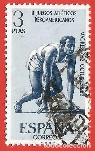 Sellos: Espa&ntilde;a. Spain. 1962. Edifil # 1453. Deportes. Salida de carrera