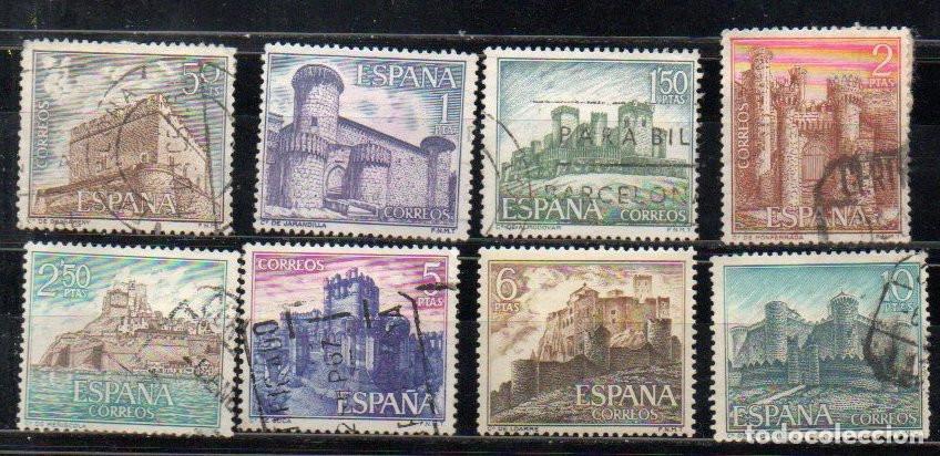 Sellos: SERIE SELLOS ESPA&Ntilde;A A&Ntilde;O 1967 TURISMO USADOS EDIFIL N&ordm; 1809-16 COMPLETA