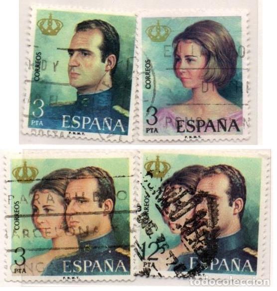 Sellos: SERIE SELLOS ESPA&Ntilde;A A&Ntilde;O 1975 REYES USADOS 2302&acute;05 COMPLETA