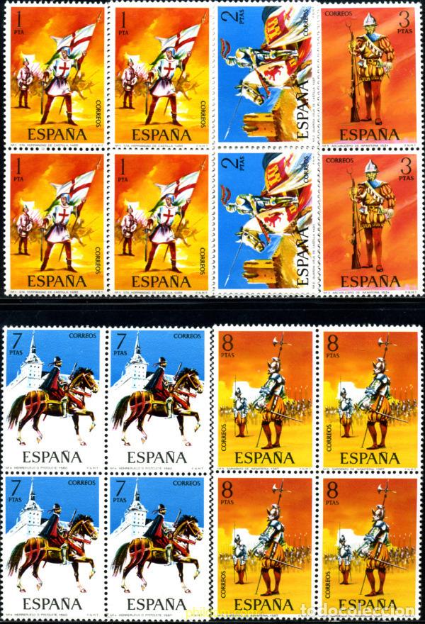 Sellos: 236707 MNH ESPA&Ntilde;A 1973 UNIFORMES MILITARES